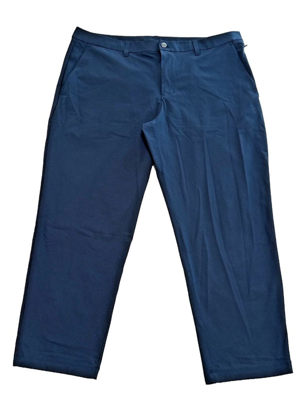 Lululemon Pants Mens Size 40 Blue Stretch Chino Slim Tapered Golf Travel LM5AR2S